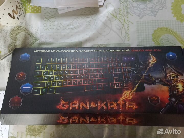 Игровая клавиатура и мышка