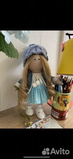 Кукла текстильная интерьерная