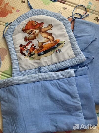 Бортики в детскую кроватку