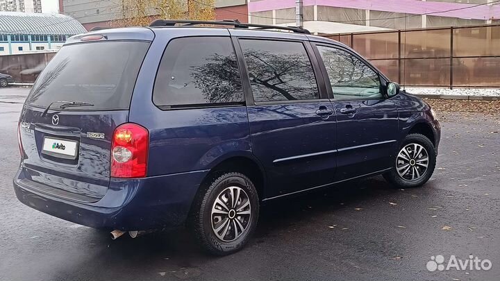Mazda MPV 3.0 AT, 2002, 133 800 км
