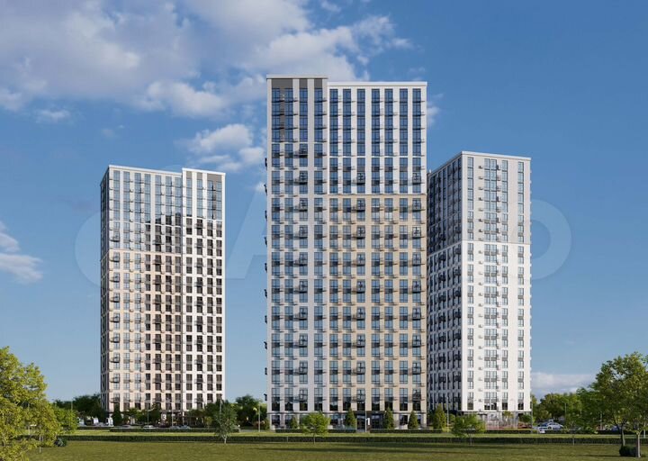 2-к. квартира, 47,2 м², 9/25 эт.