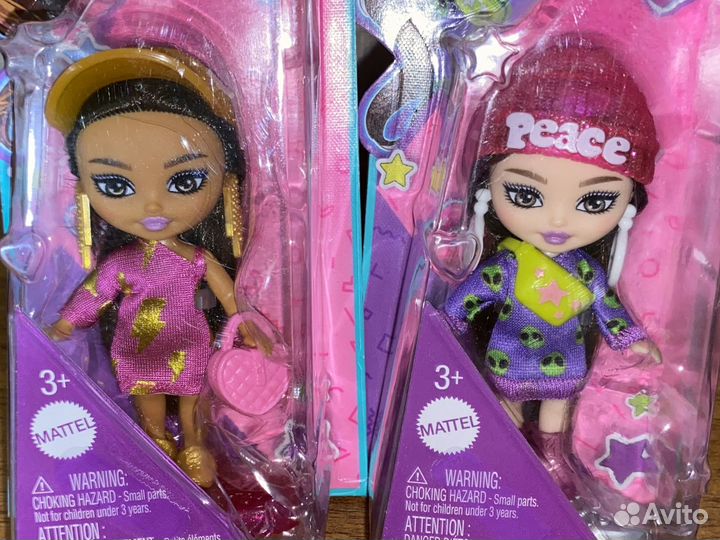 Barbie Кукла Экстра Мини Минис в шапке и кепке