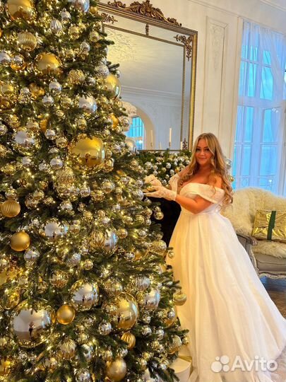 Новогодняя фотосессия с платьями и фотографом