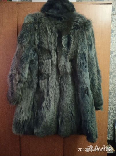Шуба из финского песца под соболь