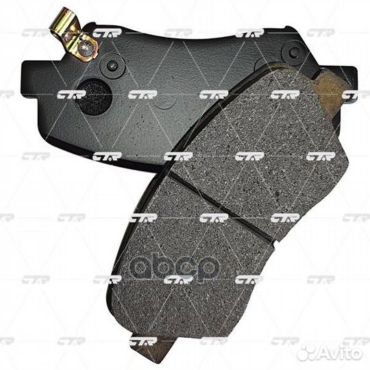 Колодки тормозные дисковые передние (15 диски)