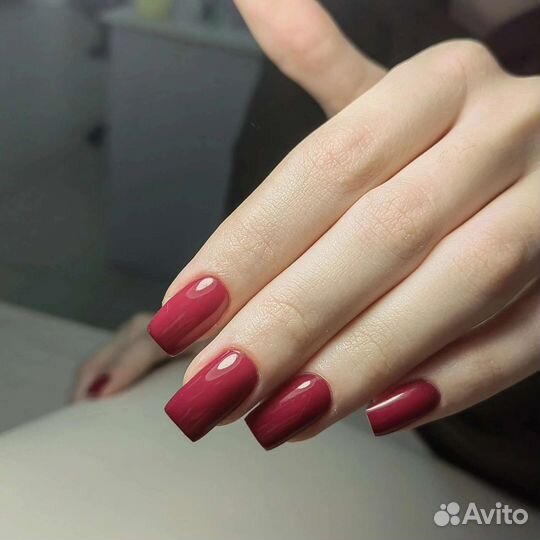 Маникюр на дому наращивание ногтей