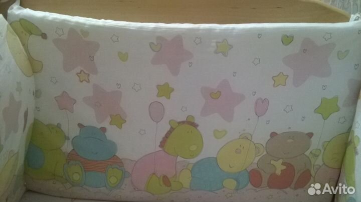 Бортик для кроватки, споки ноки