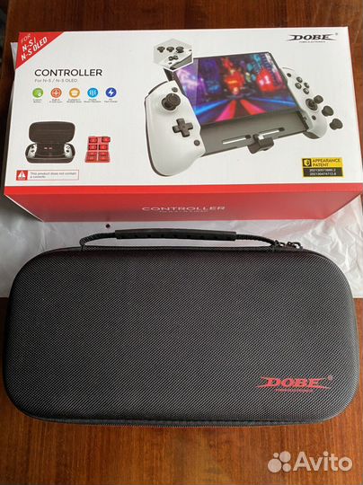 Контроллер Dobe для Nintendo switch oled с кейсом