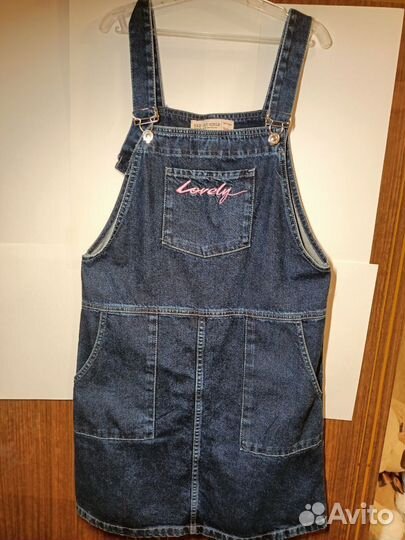 Джинсовое платье