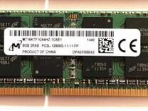 Оперативная память ddr3 8 gb 1600 SoDimm 1.35