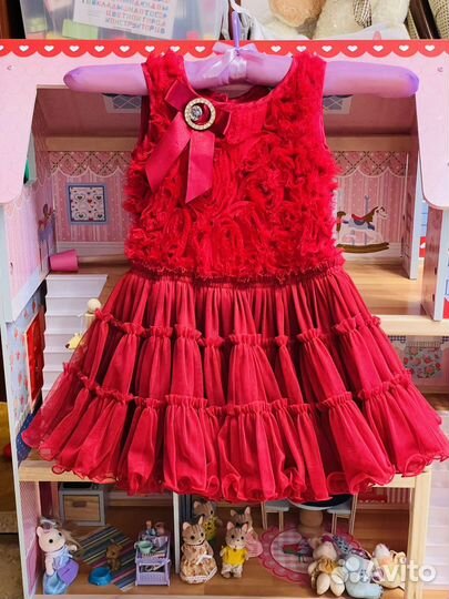 Платье маленькая леди 92