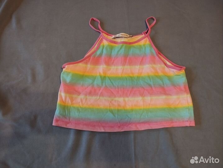 Набор летней одежды на девочку 10 лет бриджи, топы