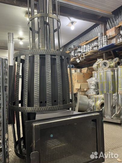 Печь для бани березка Флагман 18 зк