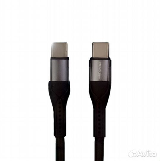 Кабель Type-C - Type-C Kouvolsen X93, 1 м. PD 100W