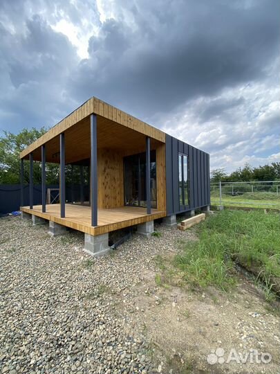 Готовая модульная баня под ключ