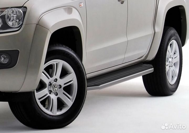 Пороги Подножки Volkswagen Amarok 2010-16 Premium