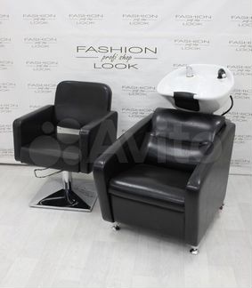 Комплект парикмахерской мойки и кресла