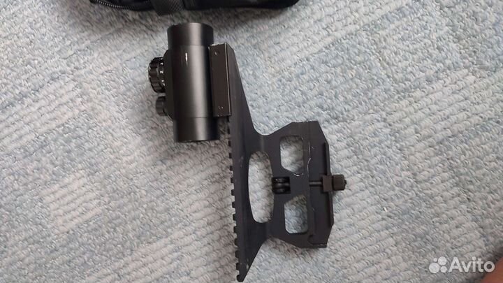 Продаётся кронштейн на ласточкин хвост с прицелом