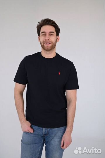 Футболка Polo ralph lauren синяя