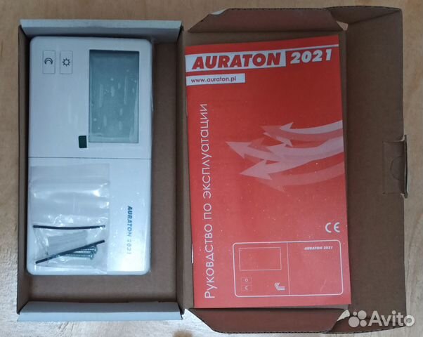 Термостат - Терморегулятор Auraton 2021 белый