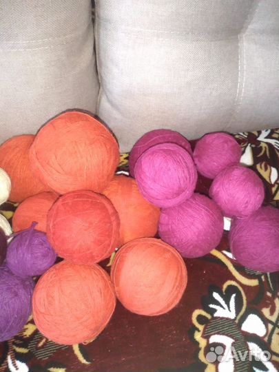 Пряжа шерстяная для вязания