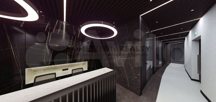 Офис на 12 эт - 1155.2 м² с Ремонтом и Мебелью