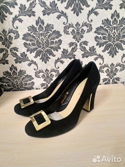 Туфли женские 38 размер замша