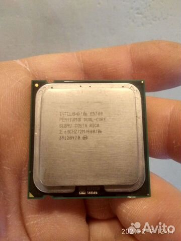 Процессор 2x ядерный