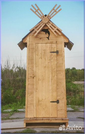 Уличный туалет прямоугольник ниц 202