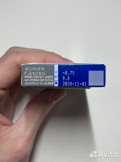 Контактные линзы Acuvue Oasys Двухнедельные