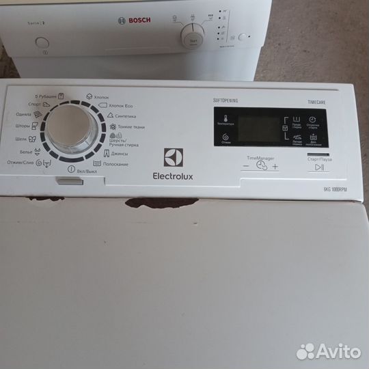 Стиральная машина на запчасти electrolux