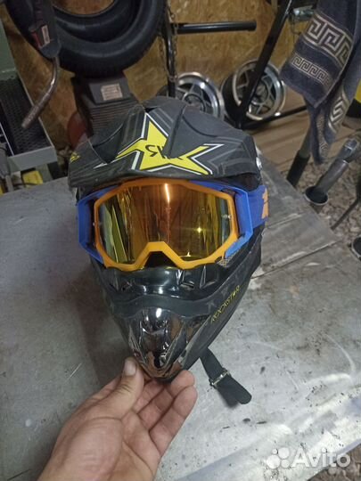 Шлем крос-эндуро