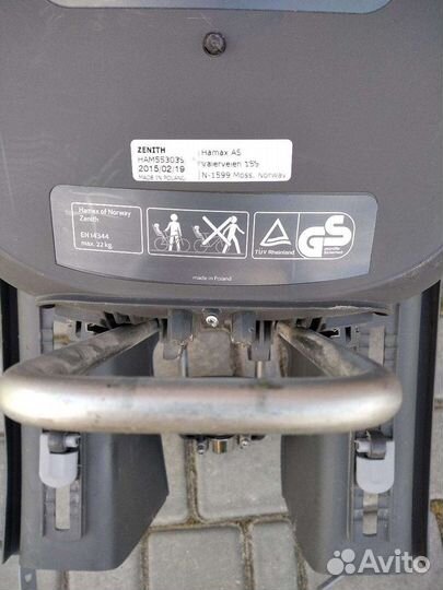 Детское велокресло hamax