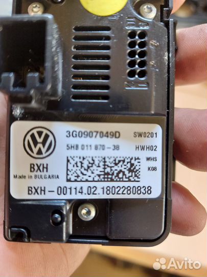 Задний блок климата VW Passat B8