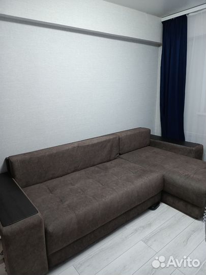 Угловой диван велюр Alkantara