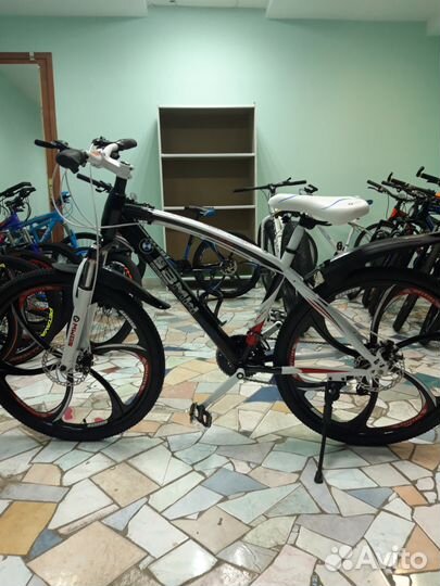 Велосипед BMW черн-белый