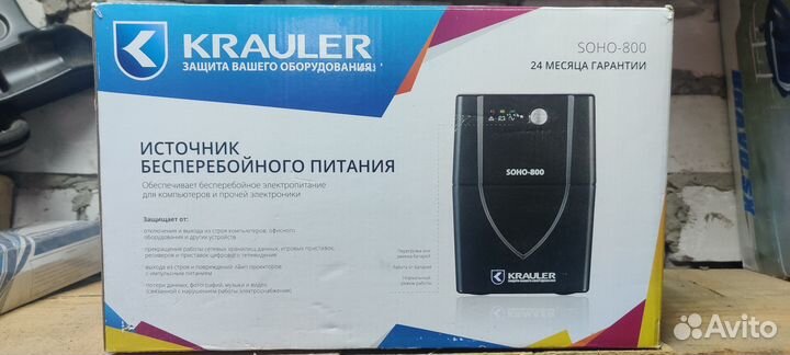 Источник бесперебойного питания Krauler soho-800