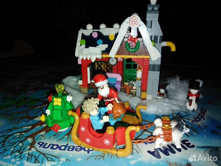 Конструктор рождественский домик