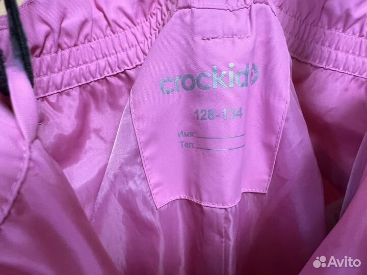 Брюки демисезонные для девочки Crockid