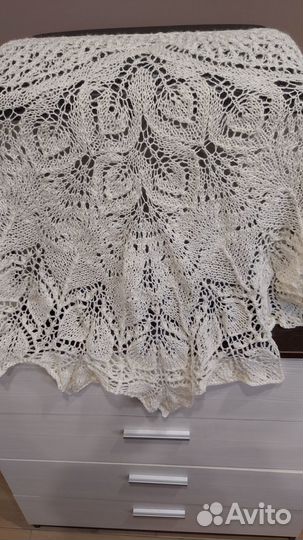 Шаль ручной работы