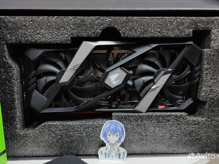 Gigabyte RTX 2080 aorus 8Gb (+гарантия 6 мес.)