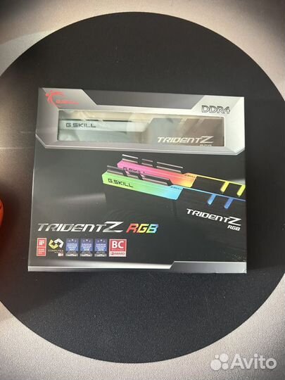 Память DDR4 G.skill trident Z RGB 16GB