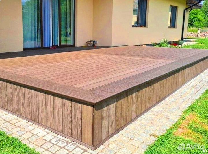 Террасная доска дпк для веранды
