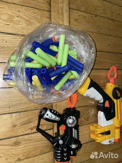 Цена за всё Нерфы Бластеры Пистолеты Пакетом