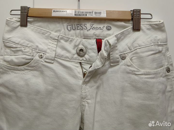 Джинсы guess 26 белые