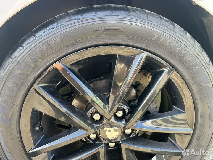 Колеса шкода рапид r16 Black