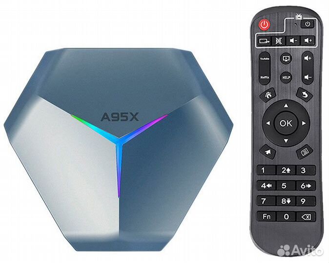 Android tv приставка A95X F4 4/32gb