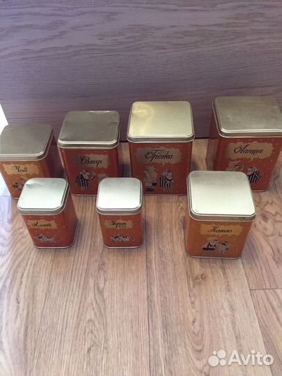 Контейнеры (набор) для сыпучих продуктов