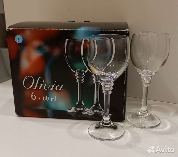 Рюмки Bohemia 60 ml Olivia