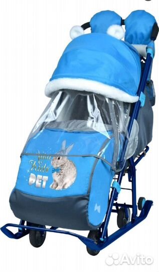 Коляска санки